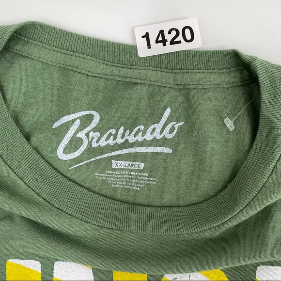 GREEN DAY T Shirt ¡Uno Dos Tré! 2012 Size 2XL GREEN Garage Band Punk Rock Tee - Picture 7 of 7